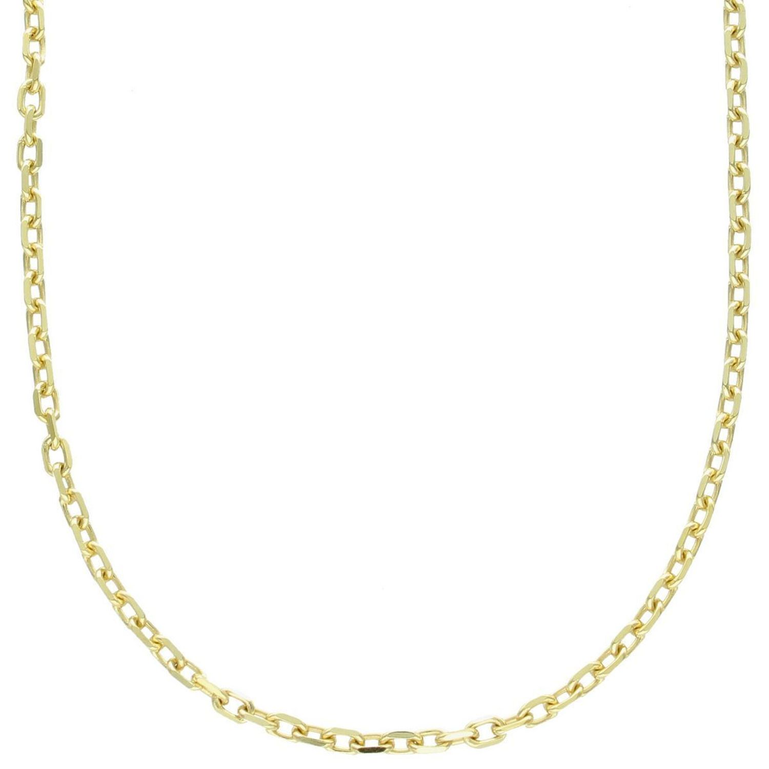 Stylowy naszyjnik damski ze złota próby 585, model DIA-LAN-13772-585. Splot Ankier 2,5 mm, długość 55 cm, waga 9,77 g, zapięcie na karabińczyk. Klasyczna biżuteria dla wymagających.1.jpg